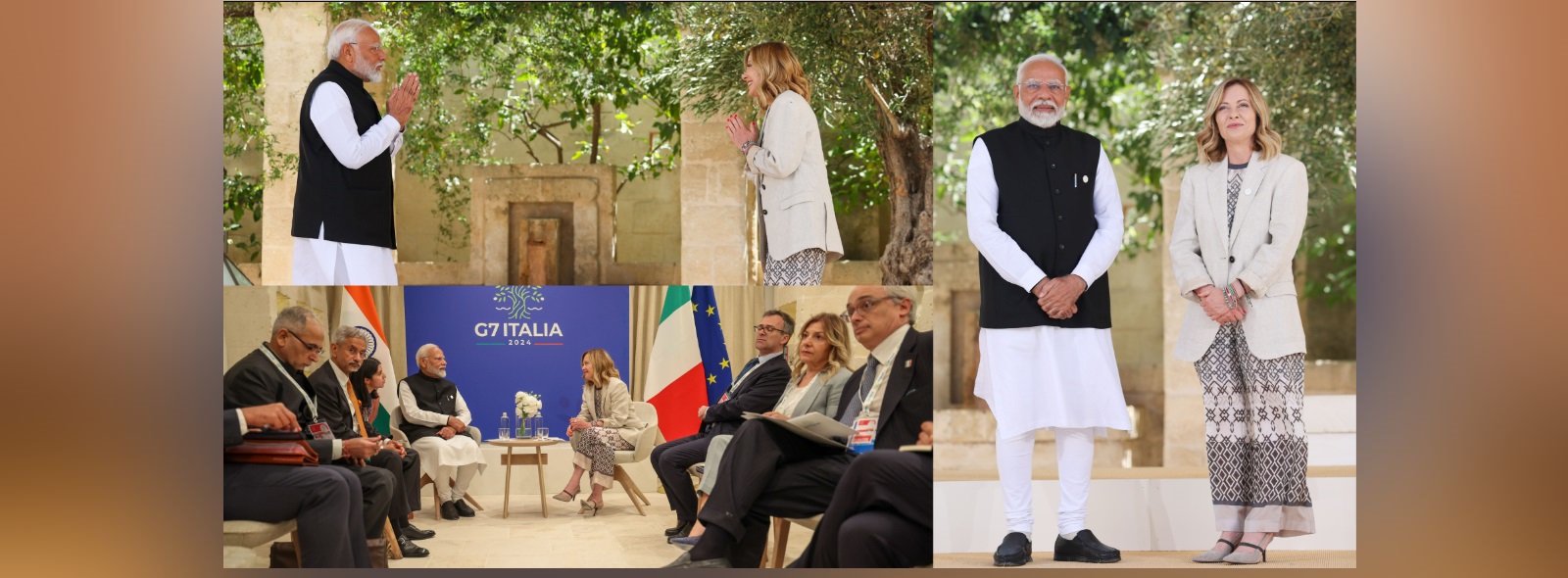 Prime Minister, Shri Narendra Modi met H.E Ms. Giorgia Meloni, Prime Minister of Italy